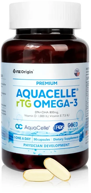 엔젯오리진 아쿠아셀 알티지 오메가3 1 050mg x90cp, 1개, 90정