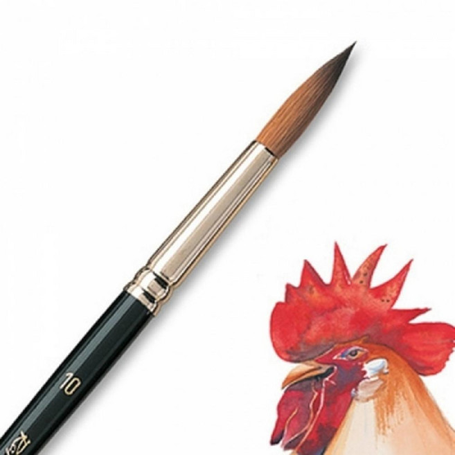 HGR 라파엘 round(Kolinsky-orange tip) 8404, 단품없음