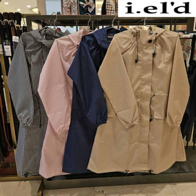 닥스ACC RDO6005O1 체크앤솔리드 레인코트