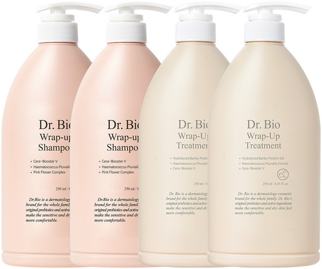 닥터바이오 랩업 샴푸250g+랩업 트리트먼트250g, 2세트