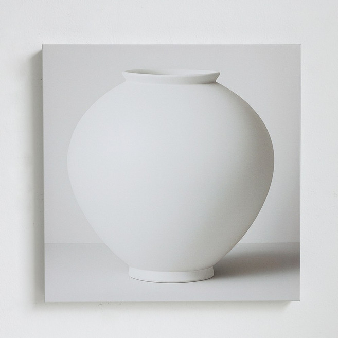 케이트가든 자체제작 달항아리 액자 풍수지리 현관 장식