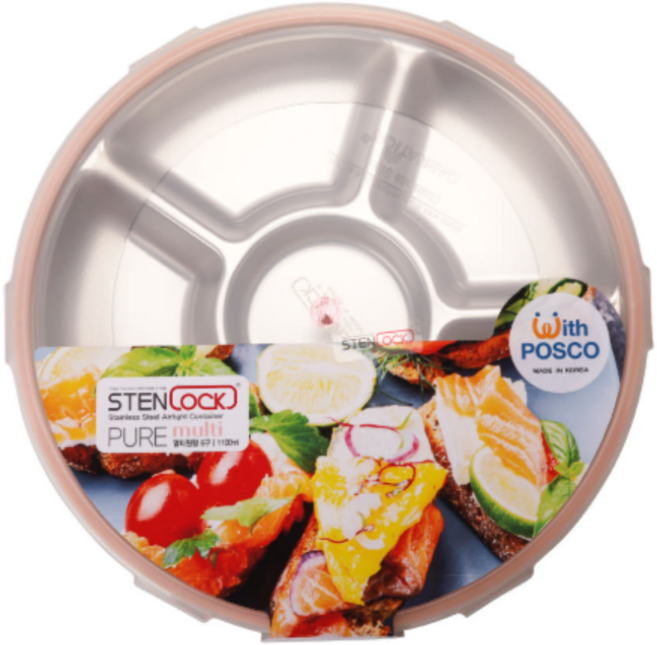 스텐락 퓨어 멀티 원형 5호 6구, 1개, 5호 270X270X45MM