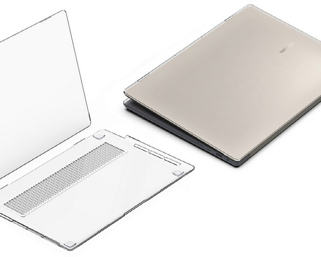 삼성 갤럭시북3 프로 360 노트북 하드 케이스 16인치, 갤럭시북3프로 360 케이스, 투명, 1개