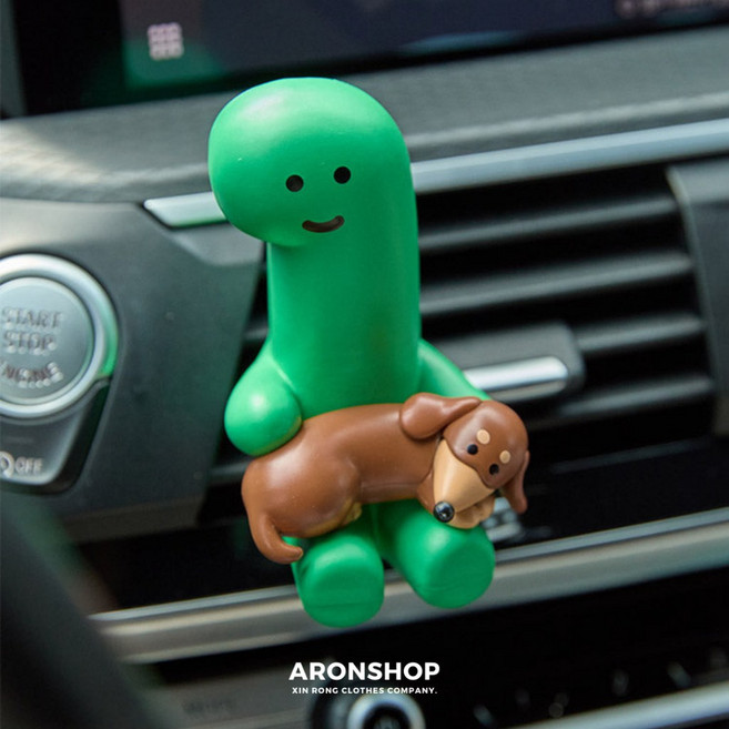 ARONSHOP joguman 文創 韓國設計, 1個, Brachio＆Woody 車用香氛
