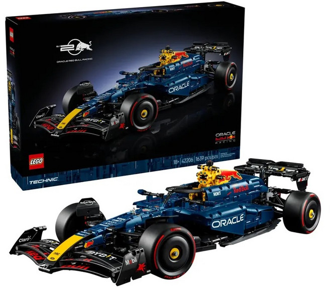 LEGO Technic 42206 Oracle Red Bull Racing 賽車, 1個
