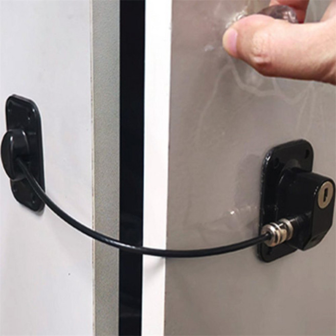 민쓰마마 와이어 자물쇠 창문자물쇠