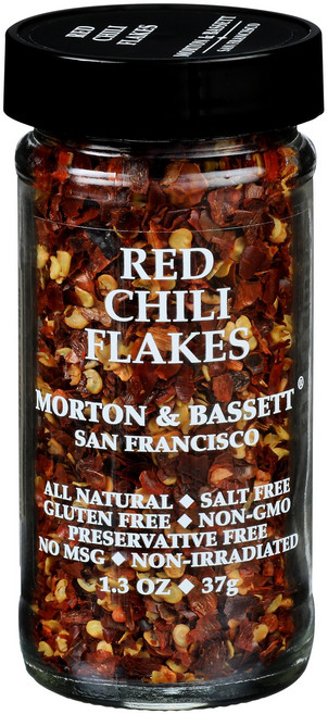 Morton & Bassett 향신료 - 그룹 2, 1개, Red Chili Flakes