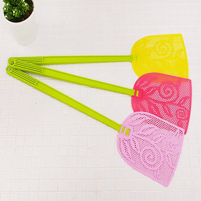 요비월드 잎새 파리채 손모양파리채 예쁜파리채 파리모기채