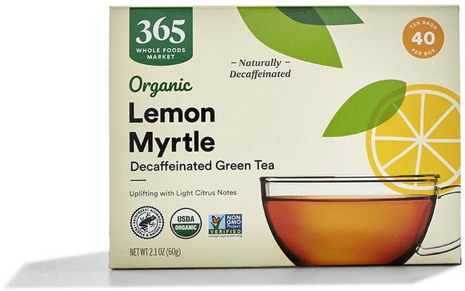 365 바이 홀푸드 마켓 오렌지 바닐라 크림 루이보스 허브 티 프리 40 카운트, Lemon