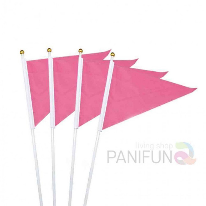 [양면 빳빳한 암막 삼각깃발] 홍보깃발/단체깃발/가이드깃발/여행사깃발/휴대가능, 1개