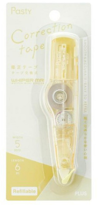 파스티 수정테이프 WH-625-P YL KR 옐로우, 없음