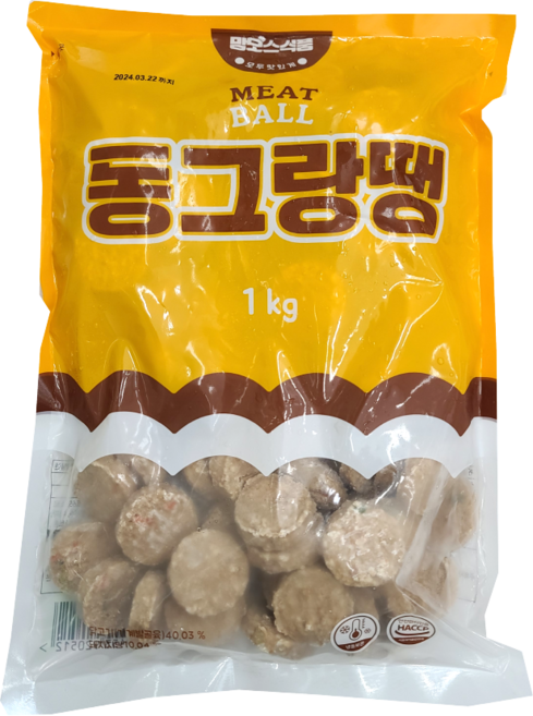 맘모스 동그랑땡 1kg, 1개