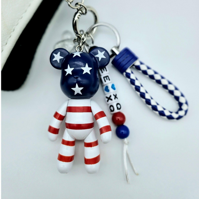 포포베 이니셜 키퍼 홀더 퍼터키퍼 키링, 1개, 뉴욕