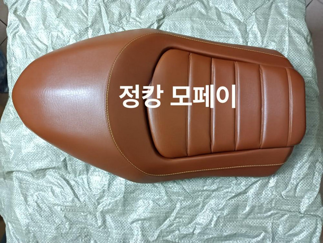 FB몬디알 힙스터125 시트 쿠션, 브라운, CR150, 1개