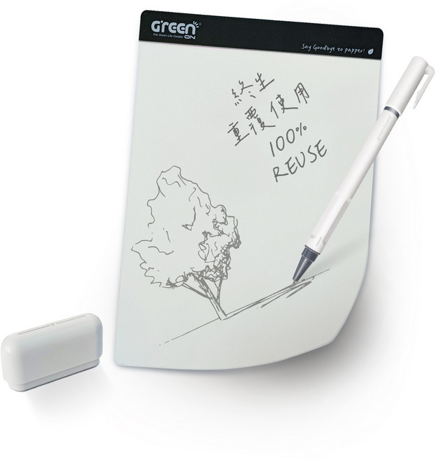 【Green Board】磁性電紙板-黑色 0.6mm 超薄 軟性電子紙 可重覆書寫 磁吸 局部修正 輕薄便利, 組