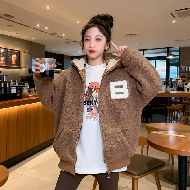 겨울신상 여아 뽀글이 후리스 잠바 22109