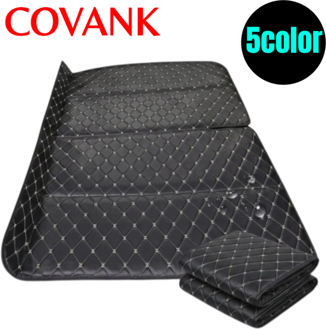 【이동식 5성급 스위트룸】접이식 차량용 취침용 매트 차량용 접이식 매트리스 공기주입필요없는자동차용여행 매트 차박매트 차량용 에어매트, 128x80CM, [1pcs]블랙 골드실