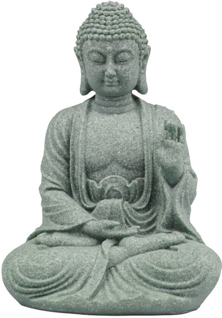 불교 가정용 부처님 관세음보살 미니 불상 장식, 1개