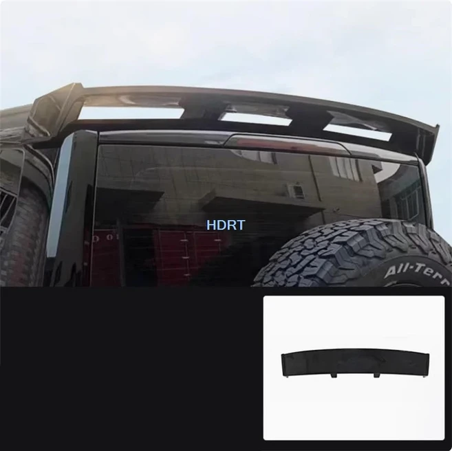 자동차 스타일 액세서리 외부 스티커 만리월 GWM 하발 랩터 B26 2023 + 고정 윈드 테일 윙 루프 리어 키트, 01 CN, 06 Black