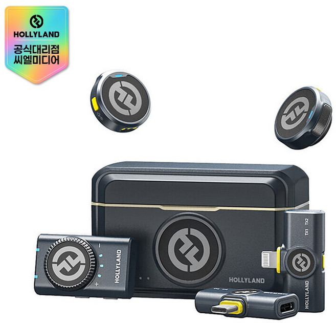 홀리랜드 LARKM2 콤보 라크M2 COMBO 초소형 마이크, 1개