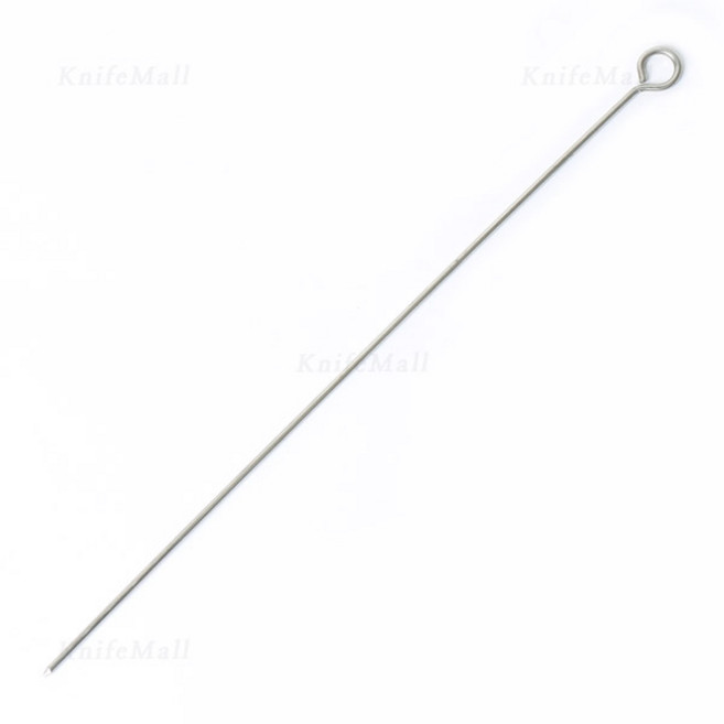 천성 스텐 봉구시 285mm (중) 바베큐꼬치 캠핑꼬치, 1개