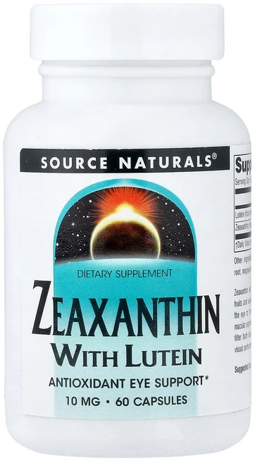 소스내추럴스 지아잔틴 루테인 뉴테인 10mg 60캡슐 제아잔틴 금잔화꽃추출물 Lutein, 성인남녀공용, 알약/캡슐, 60정, 1개 - 쿠팡