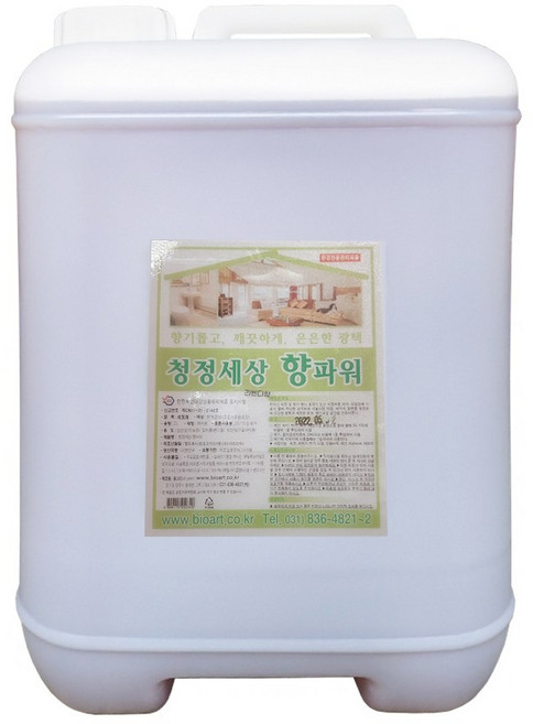청정세상 향파워 다목적 세정제 20리터 레몬향 찌든때클리너, 1개, 20L