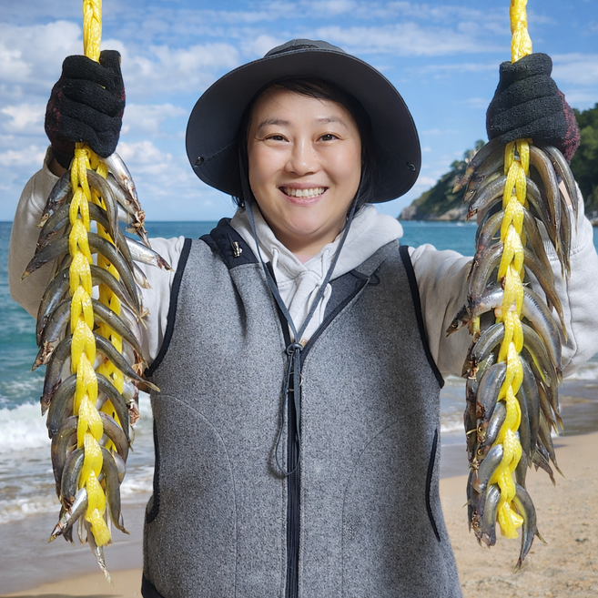 [상위1%] 산지직송 국내산 햇 제철 생물 양미리 급냉, 1개, 양미리 1두릅 (20미내외)