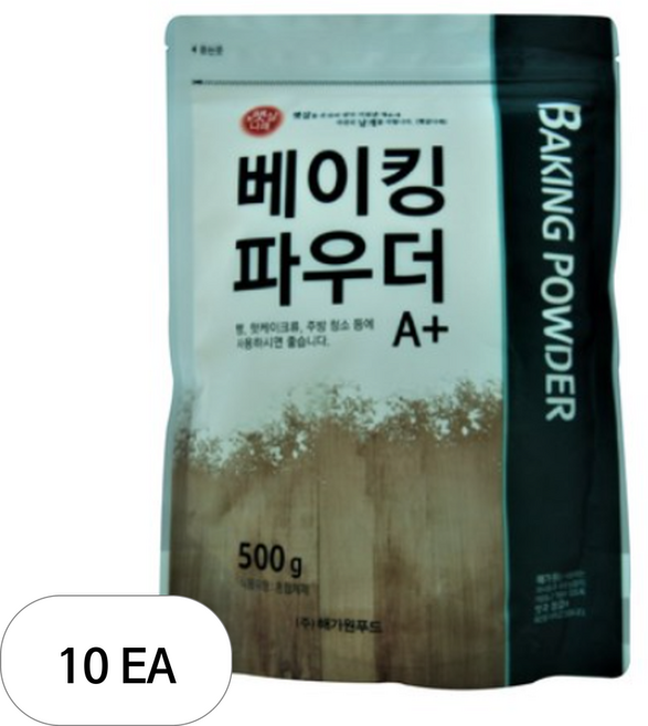 해가원 햇살나래 베이킹파우더 A 플러스, 500g, 10개