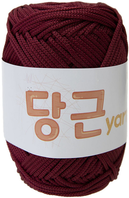 당근얀 코바늘실, 17. 와인, 1개