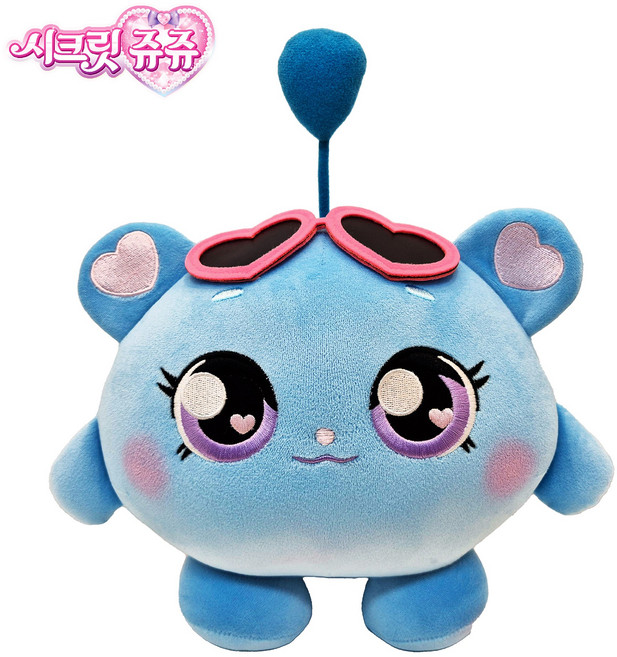 시크릿쥬쥬 쥬비쥬 봉제인형, 1개, 블루, 33cm