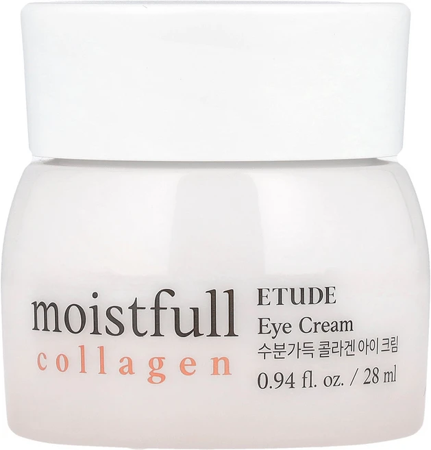 ETUDE 모이스트풀 콜라겐 아이 크림 28ml(0.94fl oz) ETUDE (에뛰드), ETUDE, 모이스트풀 콜라겐, 아이 크림, 28ml(, 1개, 28ml - 쿠팡