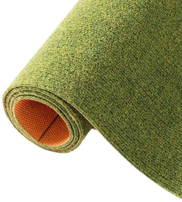 Fowod 방음 카펫 반려동물 미끄럼방지 카펫 인조잔디 테라스 발코니 실내인테리어, 1개, 스트라이프 타입(1*3m)