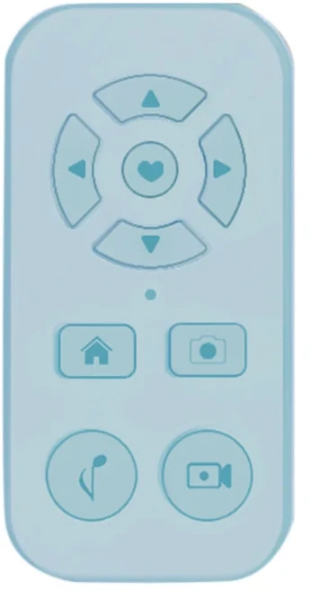 9개의 키 휴대전화 원격 제어 블루투스 컨트롤러 버튼과 같은 사진 비디오 전자책 페이지 터너