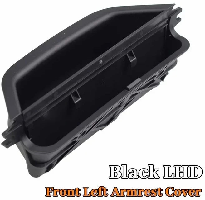 호환 BMW X3 X4 F25 F26 2010 2011 2012 2013 2014 용 신형 실내 도어 팔걸이 손잡이 외부 커버 풀 세트, 04 LHD-Black