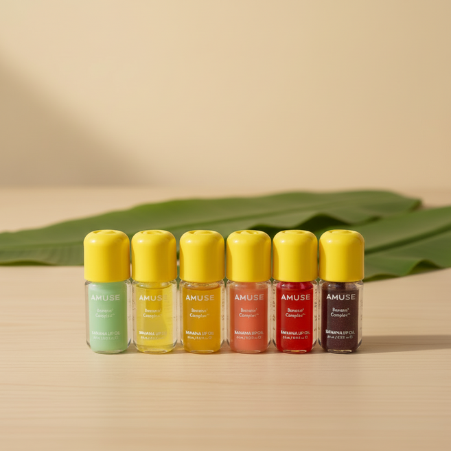 어뮤즈 바나나 립 오일 4.5ml, 1개, 02 바나나