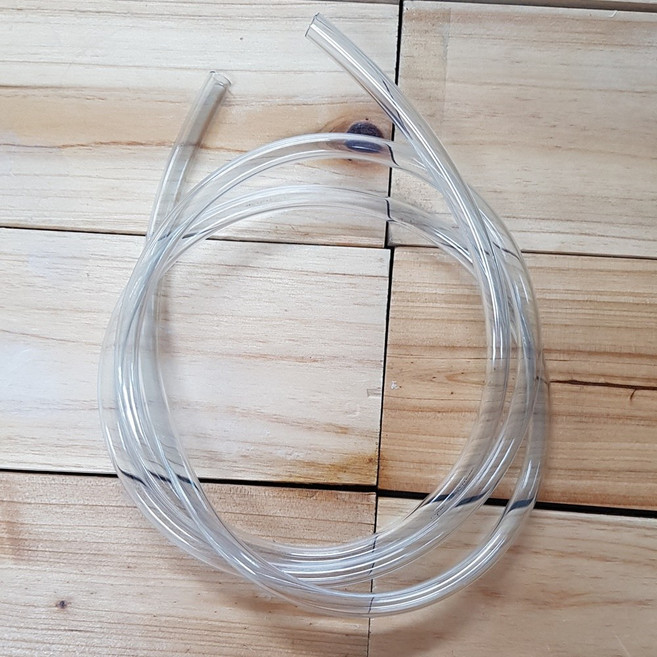 PVC튜브 (내경15mm 외경18mm 길이1m) 비닐관 투명비닐호스