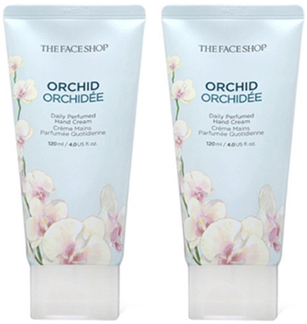 더 페이스샵 퍼퓸 핸드 크림 오키드, 120ml, 2개
