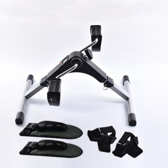 비아트 헬스 스텝퍼 미니 실내 자전거 발목 운동기구 핸드 훈련기, 16)블랙 그레이에 디럭스 장갑 발토시 한 쌍씩