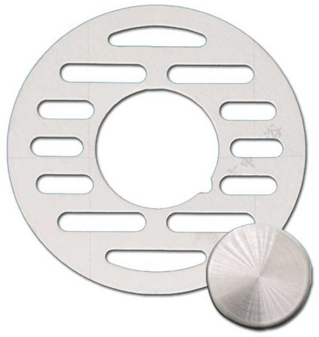 원형 하수구트랩 화장실 세탁기 덮개 스테인레스 배수구 112mm, 105mm