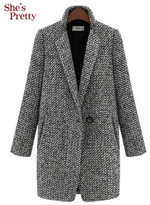 쉬즈프리티 프리마헤링본자켓