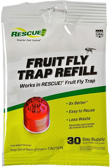 RESCUE! 초파리 트랩 미끼 리필 - 30일 분량