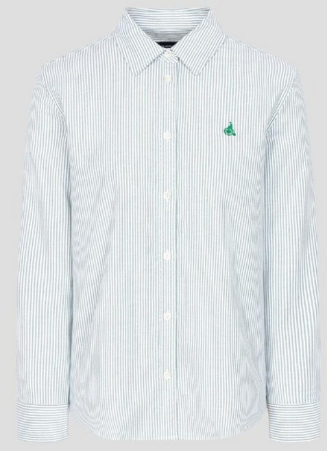 [백화점 정품] 26년SALE 빈폴레이디스 빈폴 BEANPOLE [Essential] 옥스포드 스트레치 STR 레귤러핏 셔츠 - 그린 (BF5864E02M)