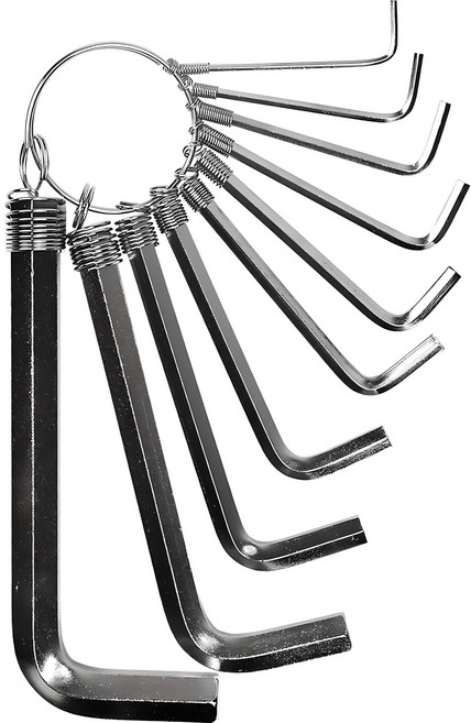 육각렌치 10P, 1세트