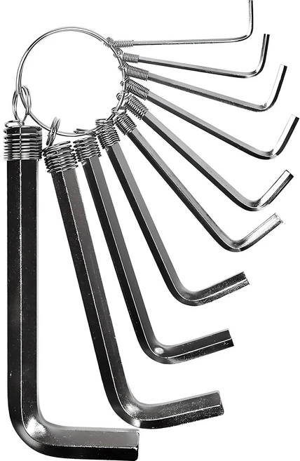 육각렌치 10P, 1세트 - 쿠팡