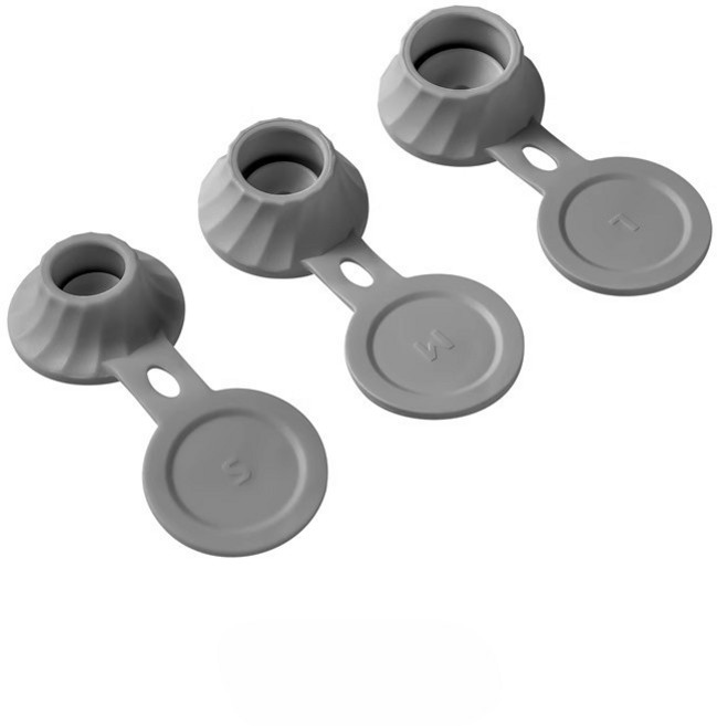 보조 뚜껑 거꾸로 캡 세트 밀폐 거꾸로캡, 1세트, 그레이