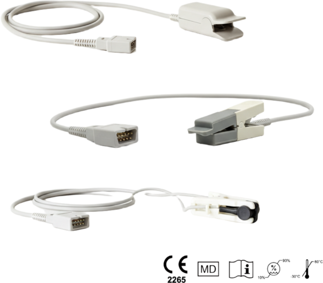 1M / 3M 산소포화도 센서 국산 SPO2 SENSOR 환자감시장치 펄스옥시미터 9핀, 1개, WA-103 (3M / Y-Type)