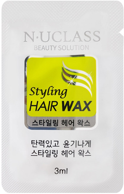 엔유클라스 일회용 헤어왁스 3ml, 1개