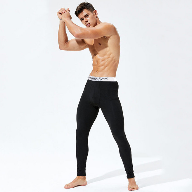 남자 기모 융털레깅스 발열 타이즈