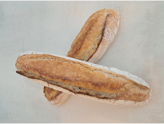 10개 (소)바게트 110g 샌드위치 무설탕 샤워도우 납품빵 에이치베이커, 10개입(컷팅X) 개당 1500원